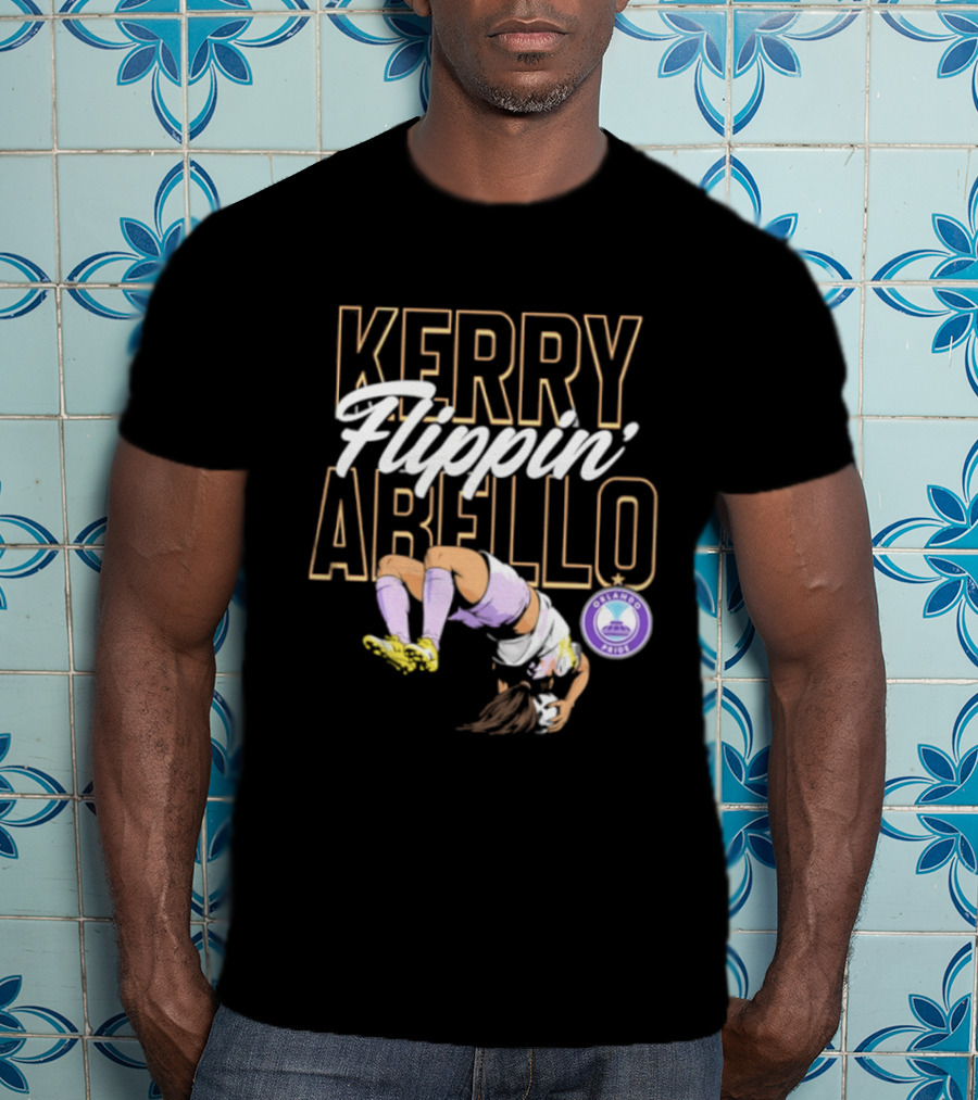 Kerry Abello Flippin Orlando Pride NWSL T-Shirt