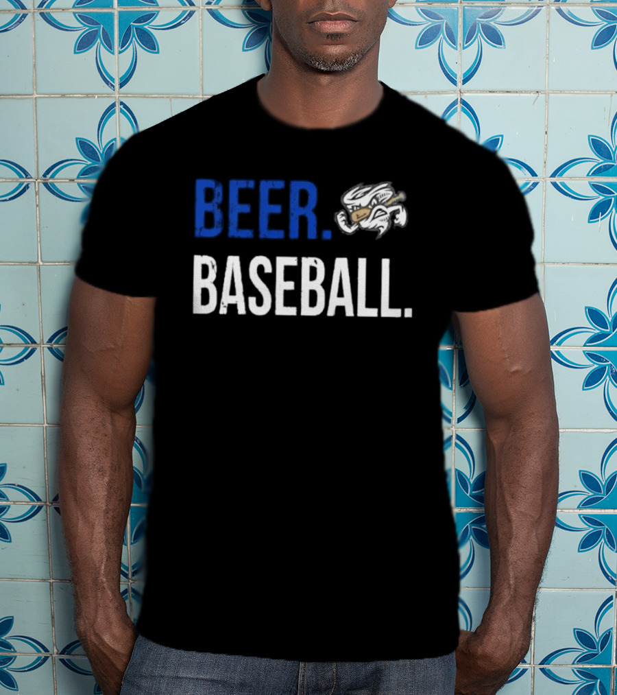 Beer Baseball Omaha Storm Chasers T-Shirt