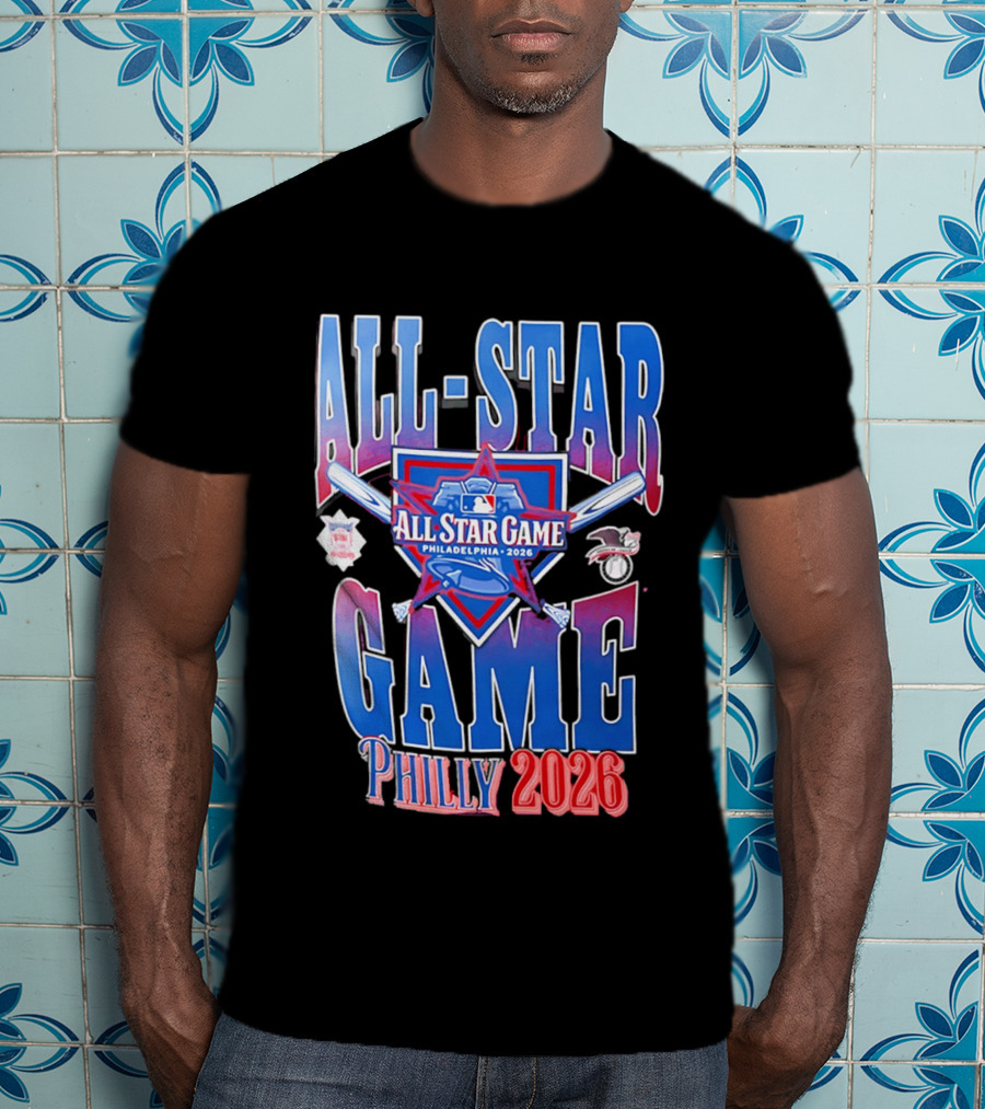 Philadelphia Phillies MLB All Star Game Philly 2026 Home Plate T-Shirt