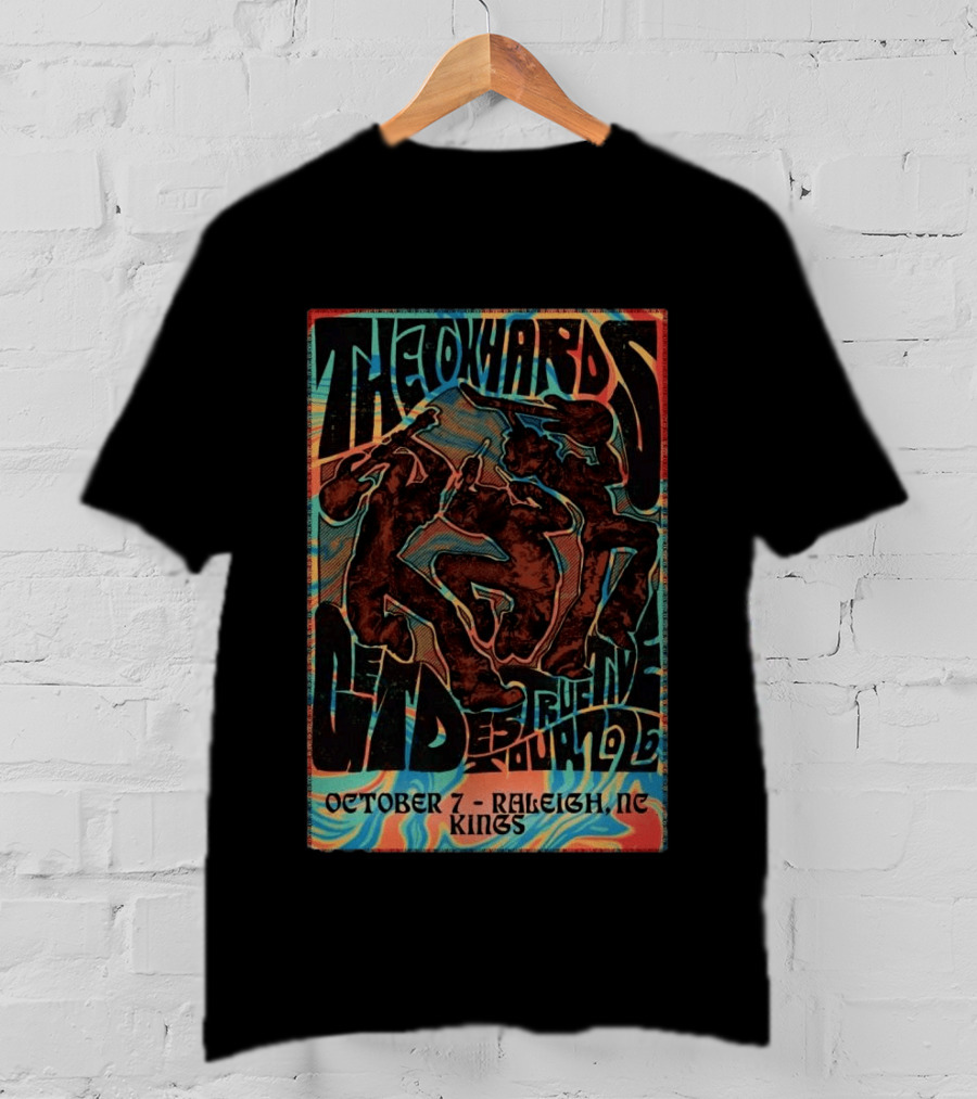 The Toxhards October 7 True Live Tour 2026 Raleigh Nc Kings T-Shirt