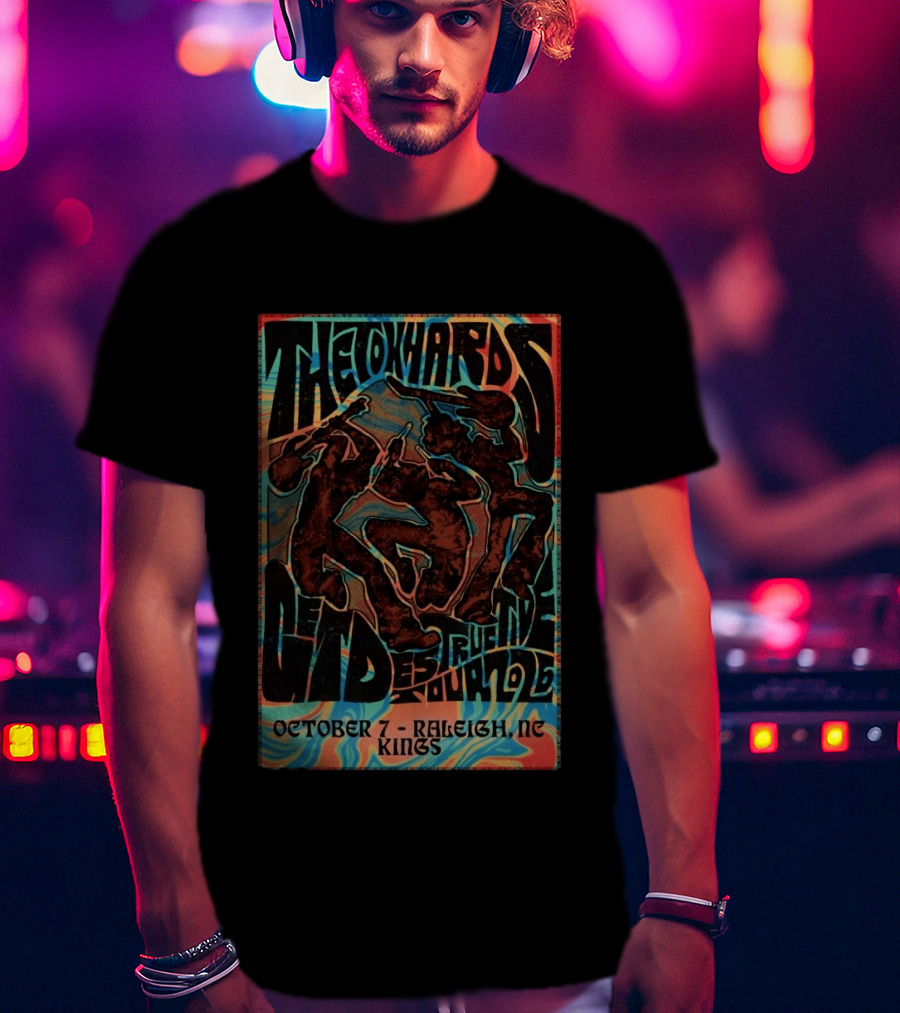 The Toxhards October 7 True Live Tour 2026 Raleigh Nc Kings T-Shirt