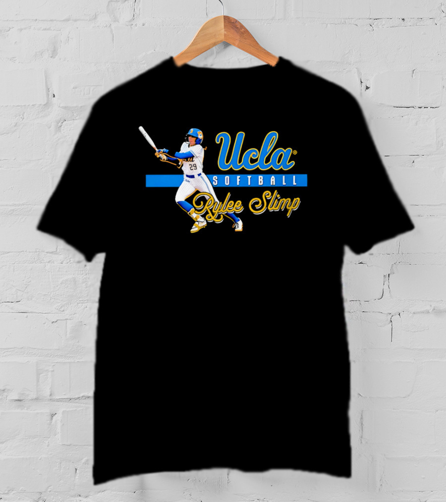UCLA Softball Rylee Slimp Player Action T-Shirt
