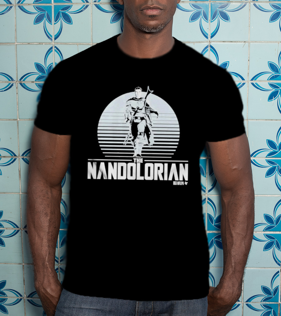 The Nandolorian Fernando Mendoza Mandalorian Parody Star Wars T-Shirt