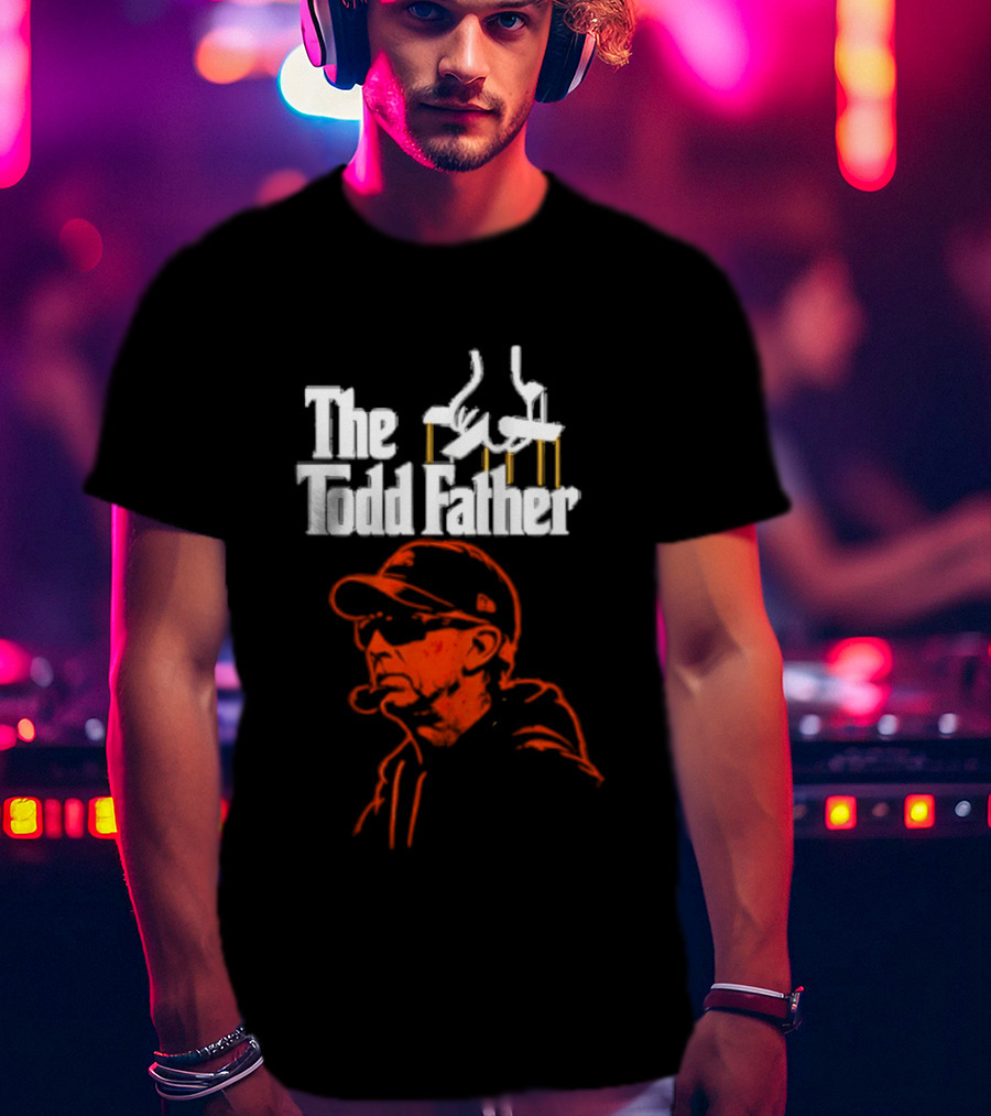The Todd Father Todd Monken Baseball Themed Fan T-Shirt