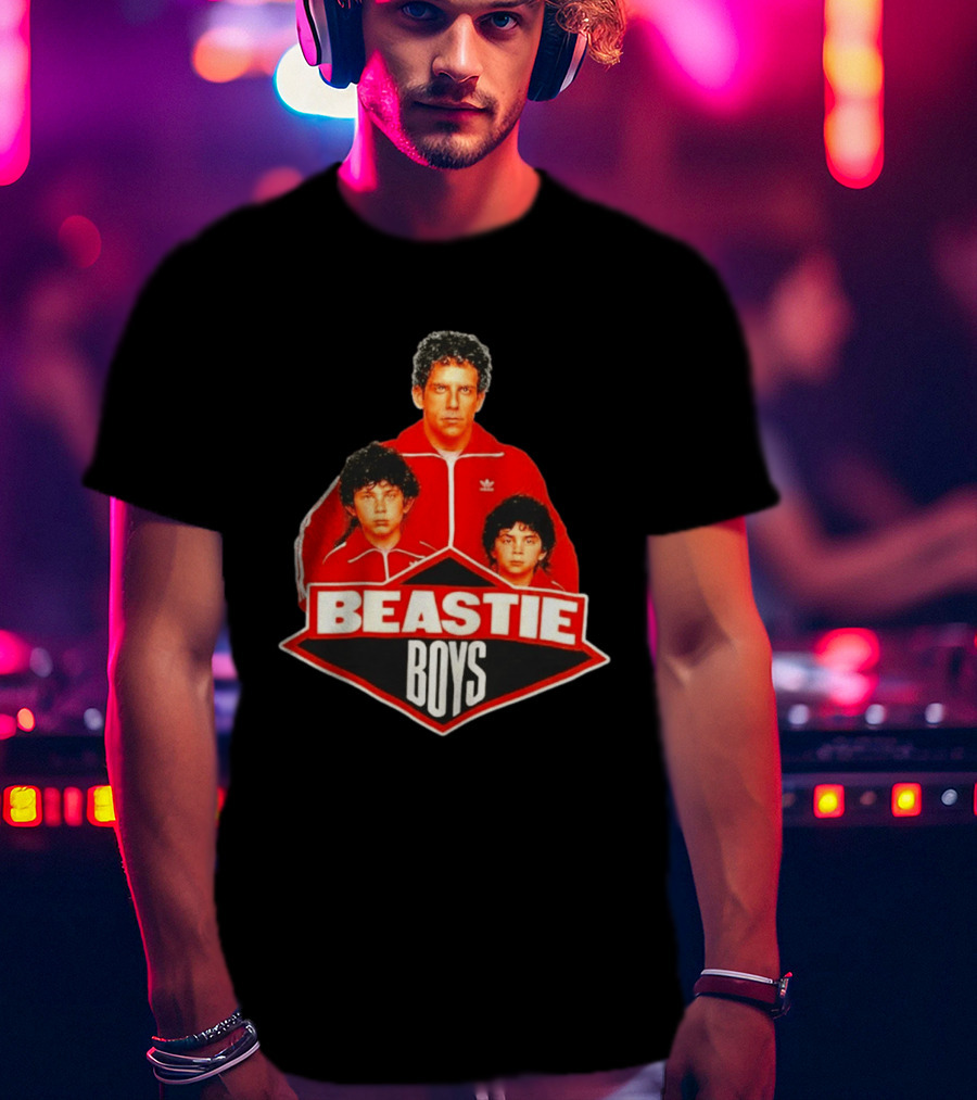 Beastie Boys Red Tracksuit Iconic Hip Hop T-Shirt