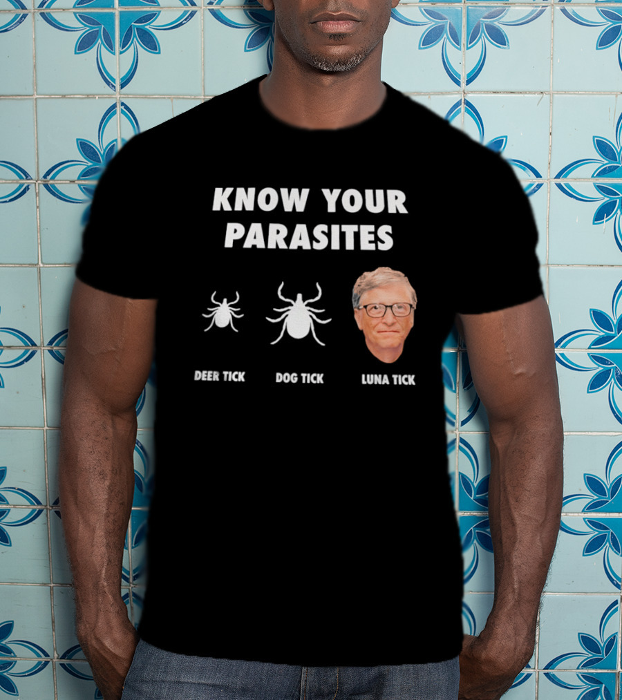 Know Your Parasites Deer Tick Dog Tick Luna Tick T-Shirt