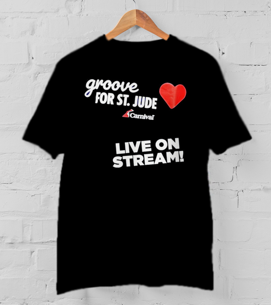 Groove For St Jude Heart Carnival Live On Stream T-Shirt