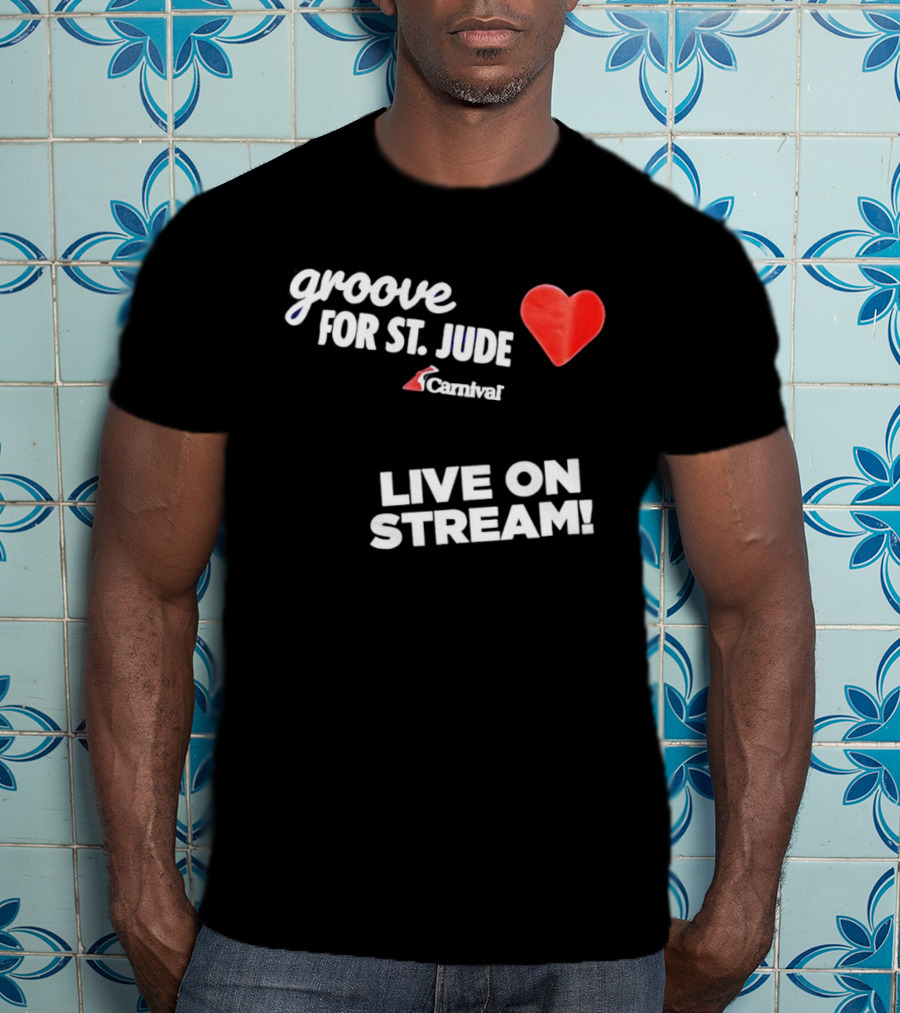 Groove For St Jude Heart Carnival Live On Stream T-Shirt