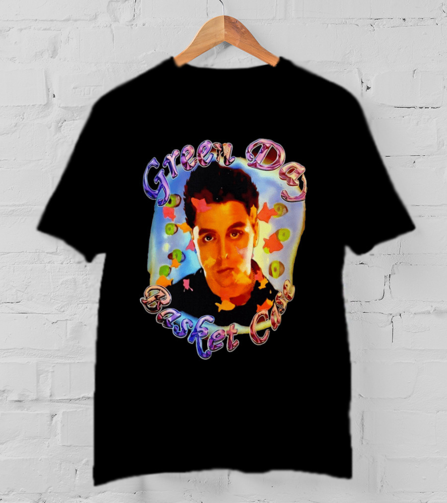 Green Day Basket Case Billie Joe Armstrong Colorful T-Shirt