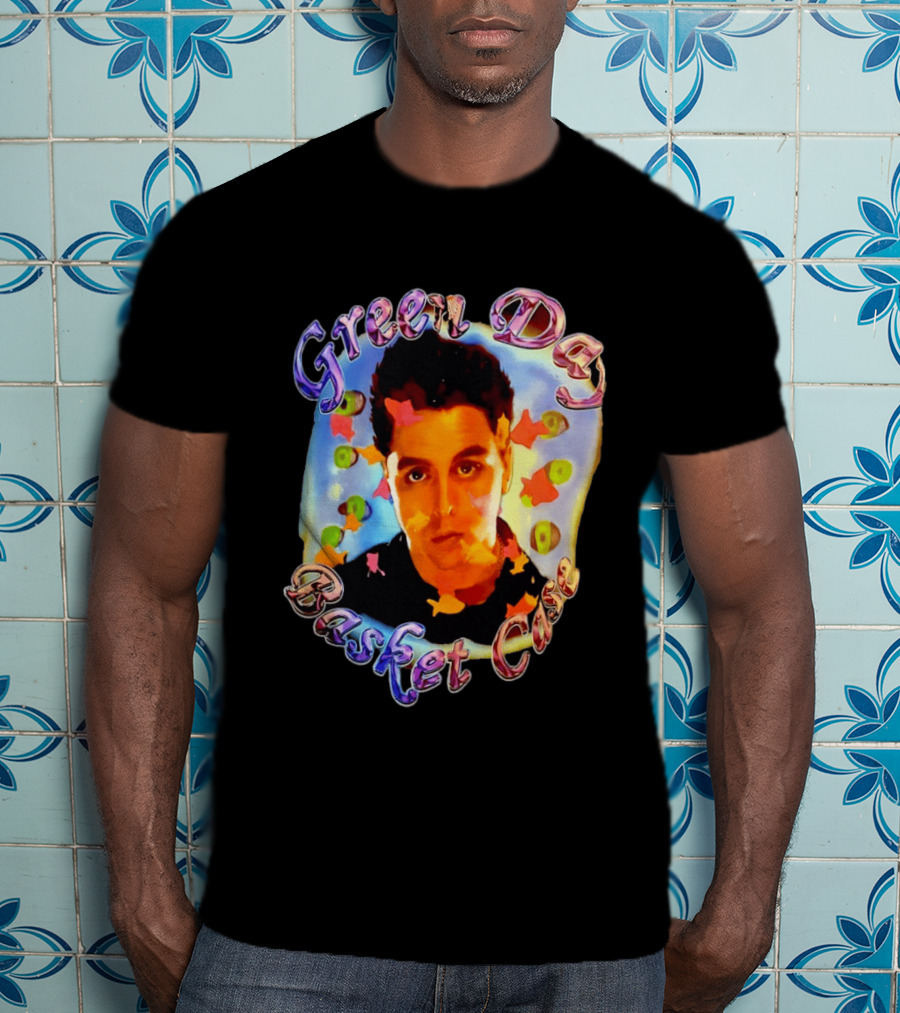 Green Day Basket Case Billie Joe Armstrong Colorful T-Shirt