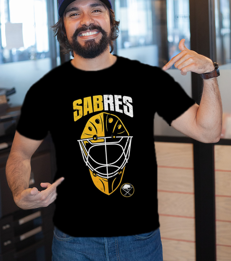 Buffalo Sabres Goalie Mask NHL Sabres T-Shirt