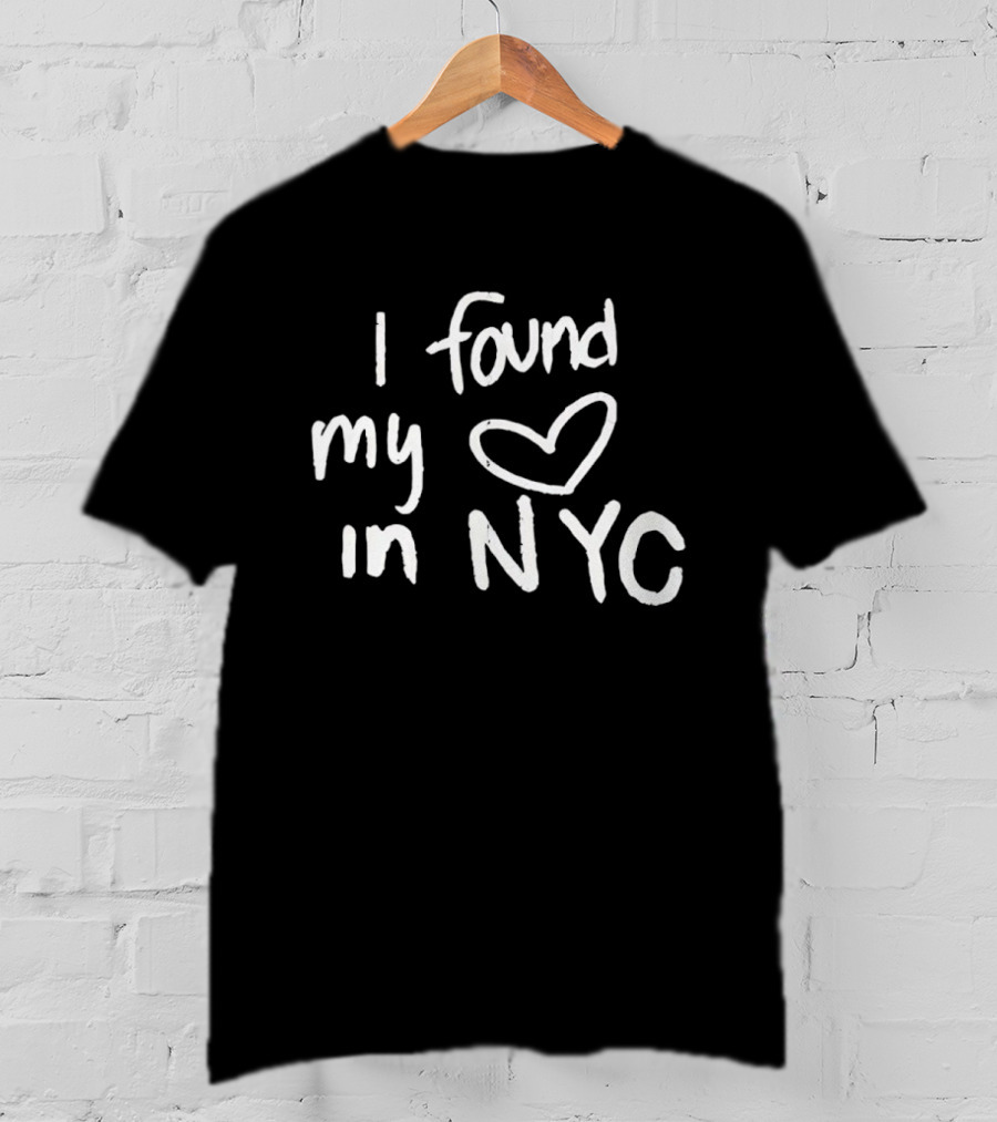 I Found My Love Heart NYC T-Shirt