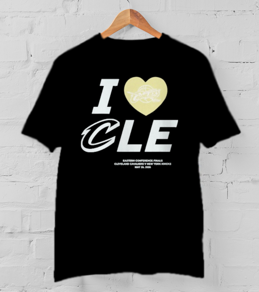 I Love CLE Cleveland Cavaliers Game 4 2026 T-Shirt