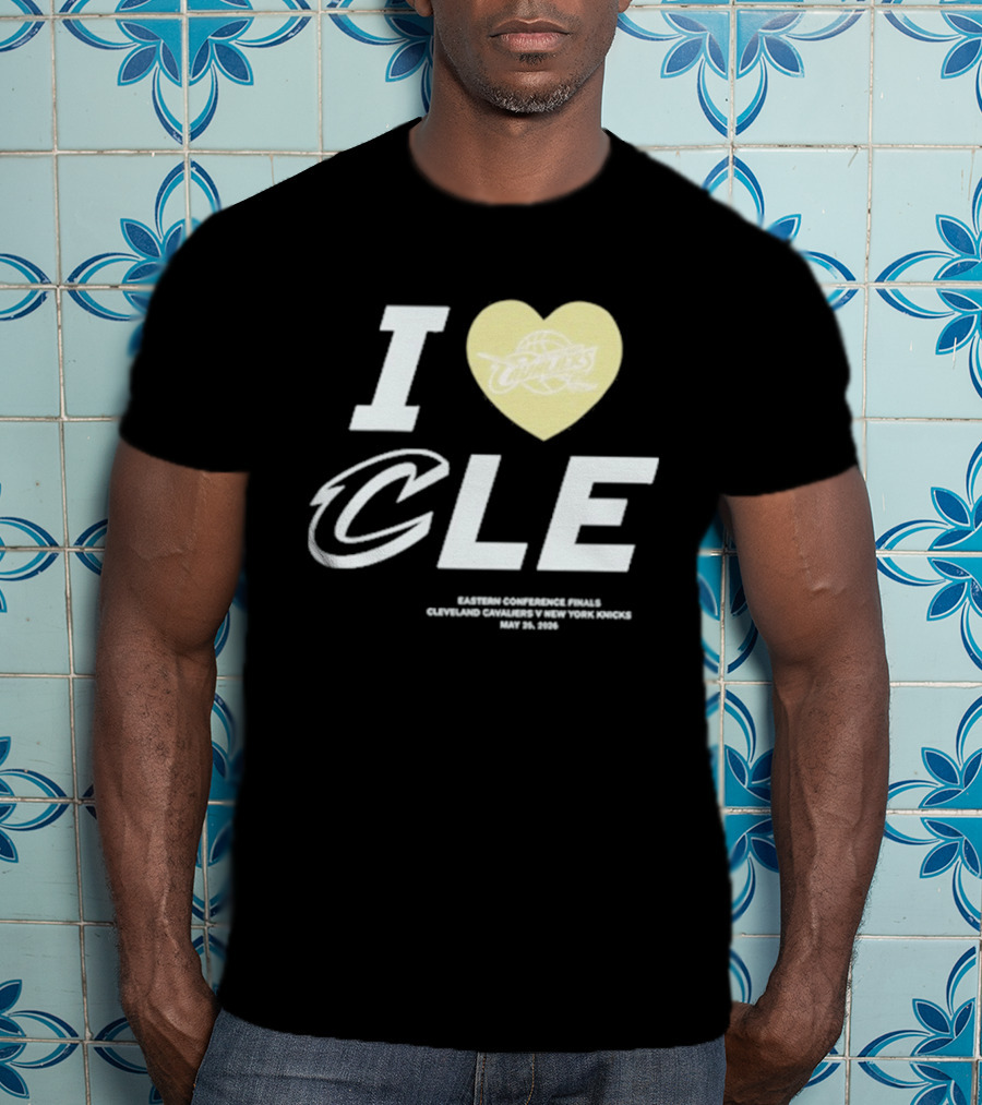 I Love CLE Cleveland Cavaliers Game 4 2026 T-Shirt