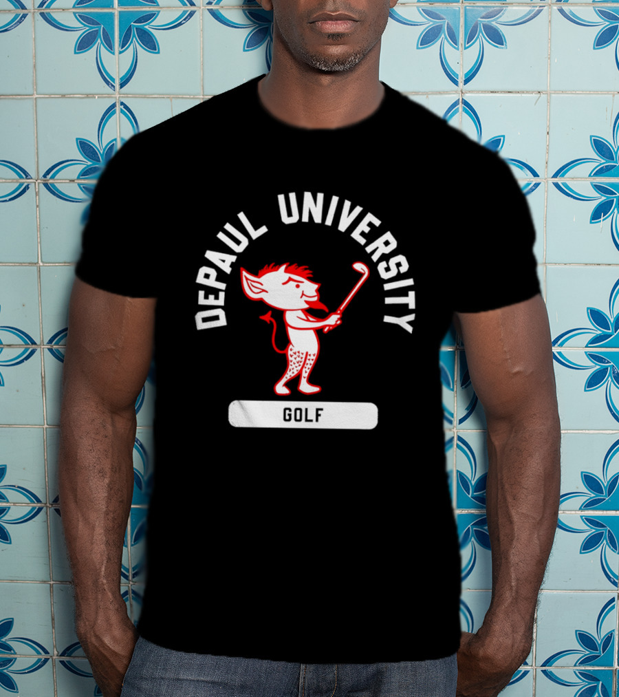 Depaul University Golf Demons Sports Team T-Shirt