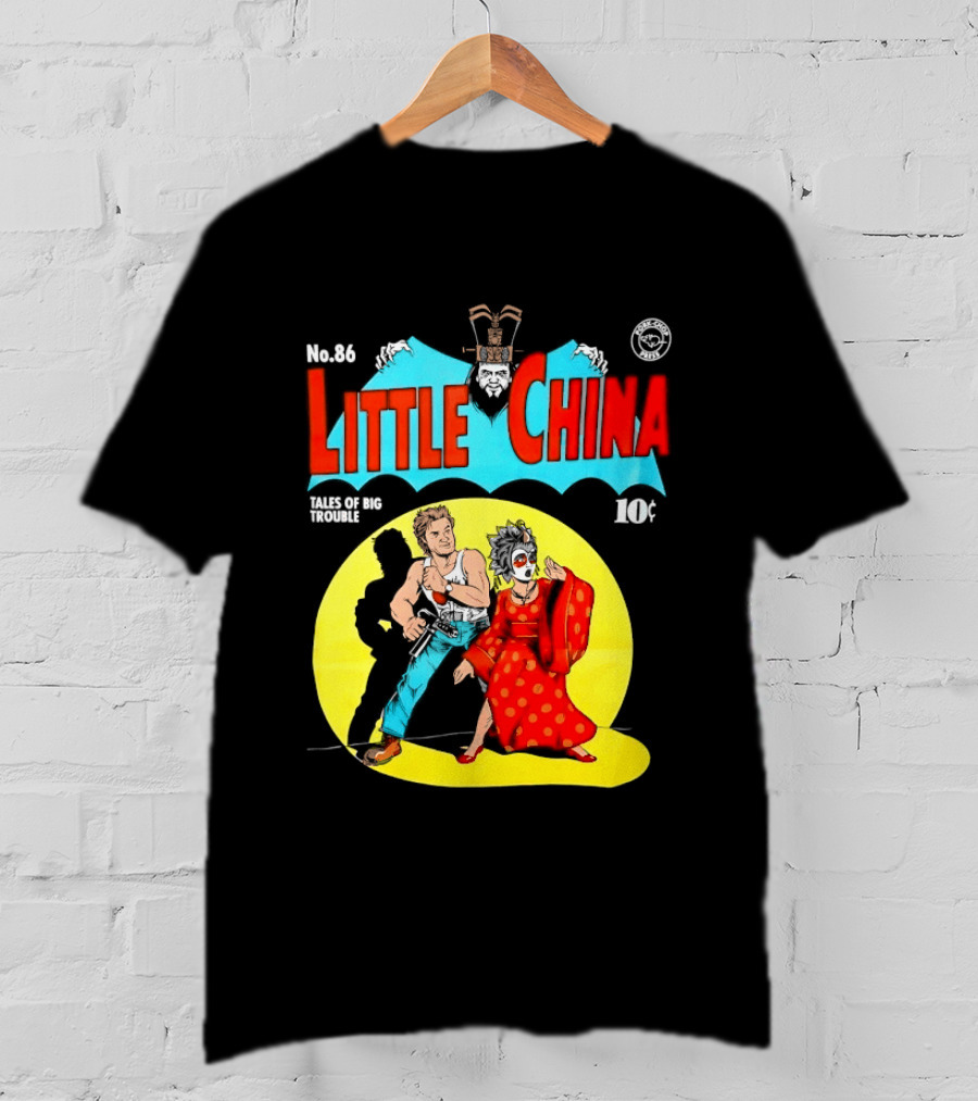No 86 Little China Jack Burton Gracie Law David Lo Pan Tales Of Big Trouble T-Shirt