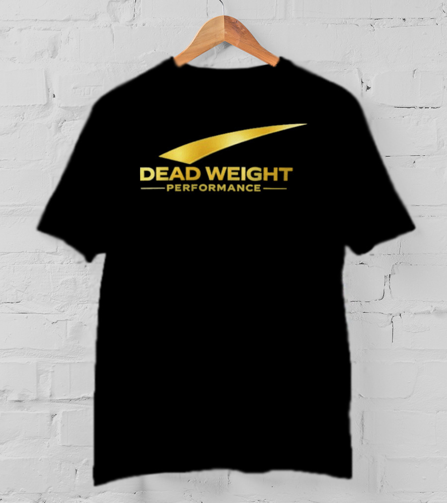 Dead Weight Performance Original Gold Swoosh T-Shirt