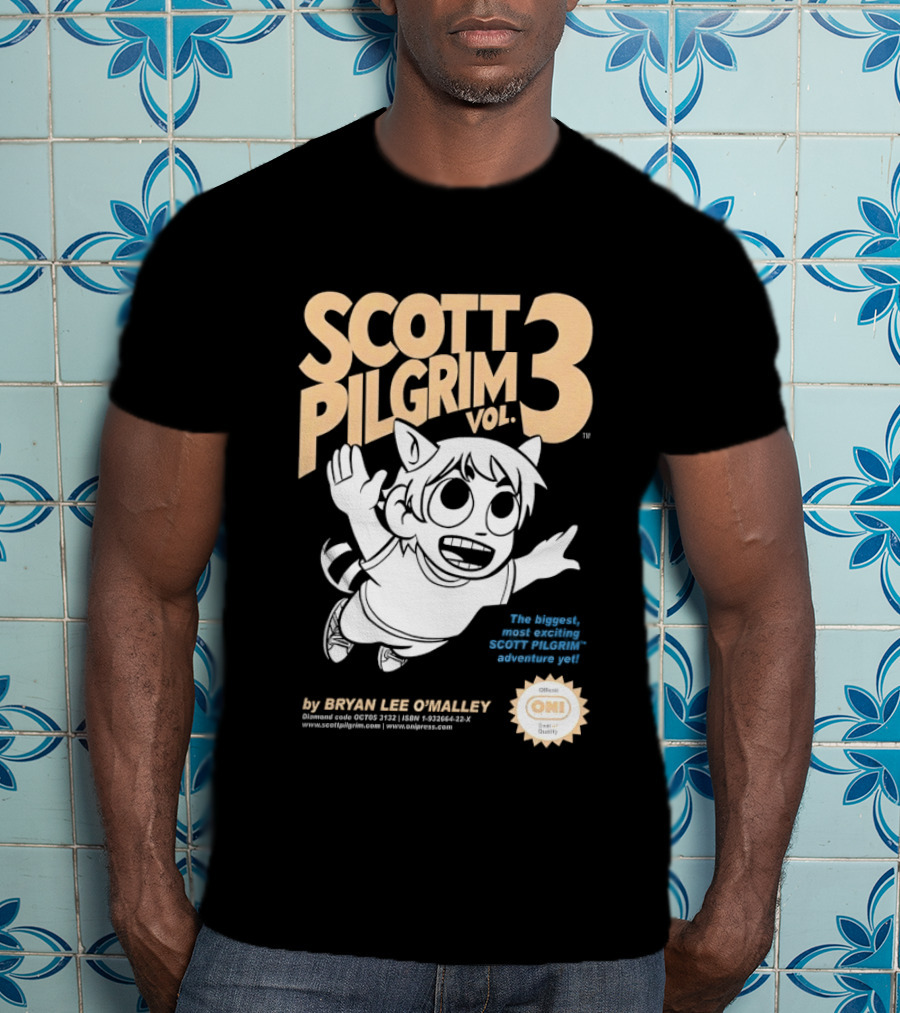Scott Pilgrim Vol 3 Scott Pilgrim And The Infinite Adventure You By Bryan Lee O'Malley Oni T-Shirt