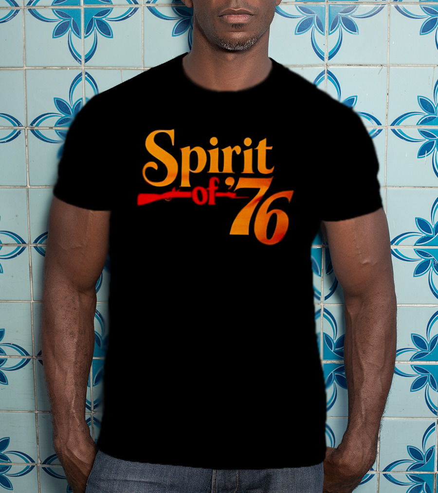 Spirit Of 76 American Revolution Independence Day USA T-Shirt