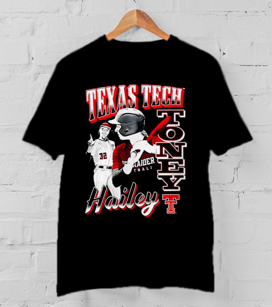 Texas Tech Red Raiders Hailey Toney 32 T-Shirt