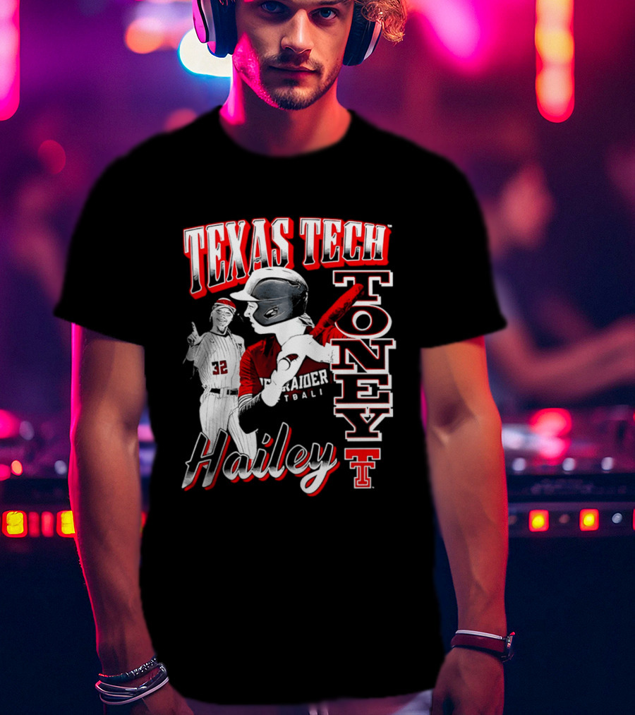 Texas Tech Red Raiders Hailey Toney 32 T-Shirt