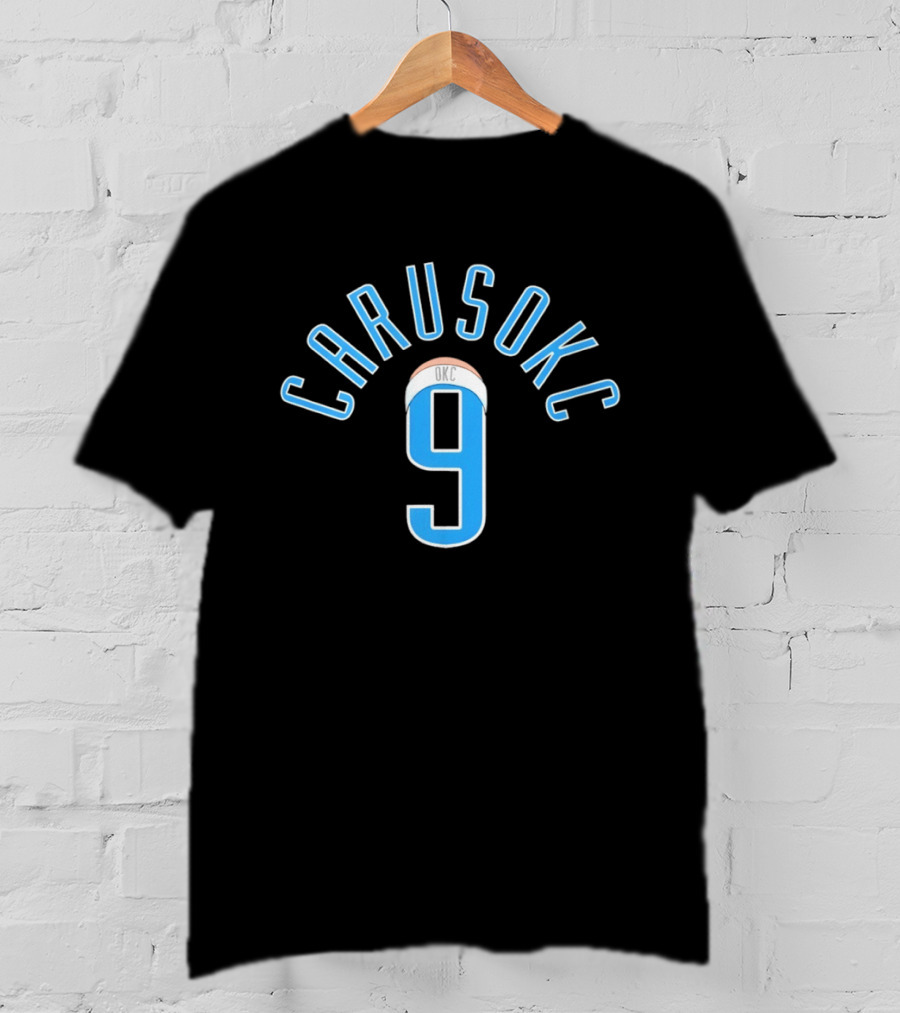 Caruso 9 OKC Thunder Basketball NBA 2026 T-Shirt