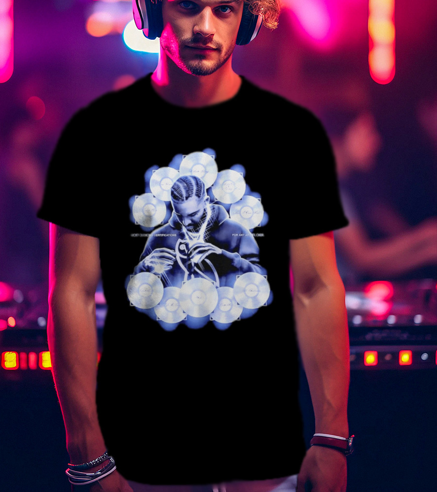 Drake Diamond Certifications Music Awards Owl T-Shirt