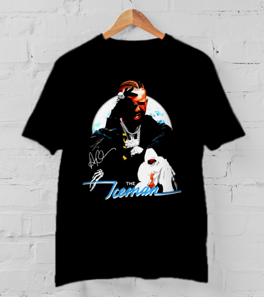 Drake The Iceman Autographed 2026 Design By Cesar T-Shirt