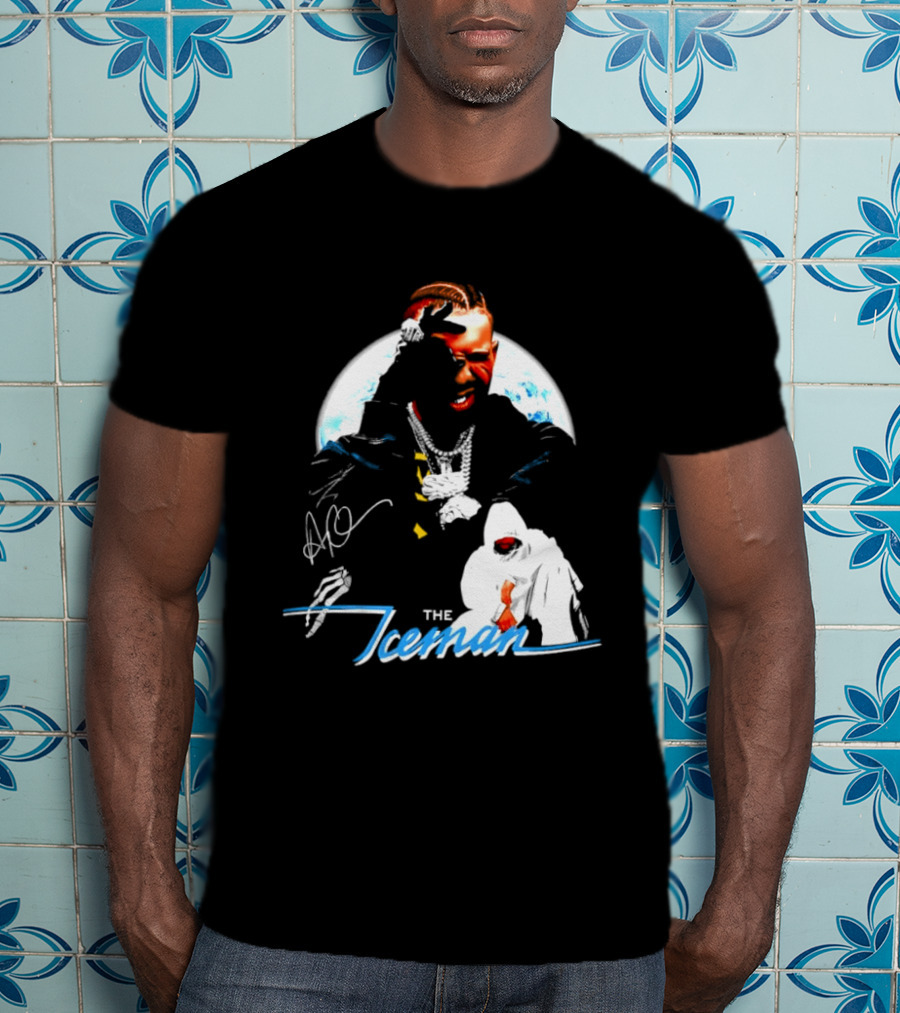 Drake The Iceman Autographed 2026 Design By Cesar T-Shirt