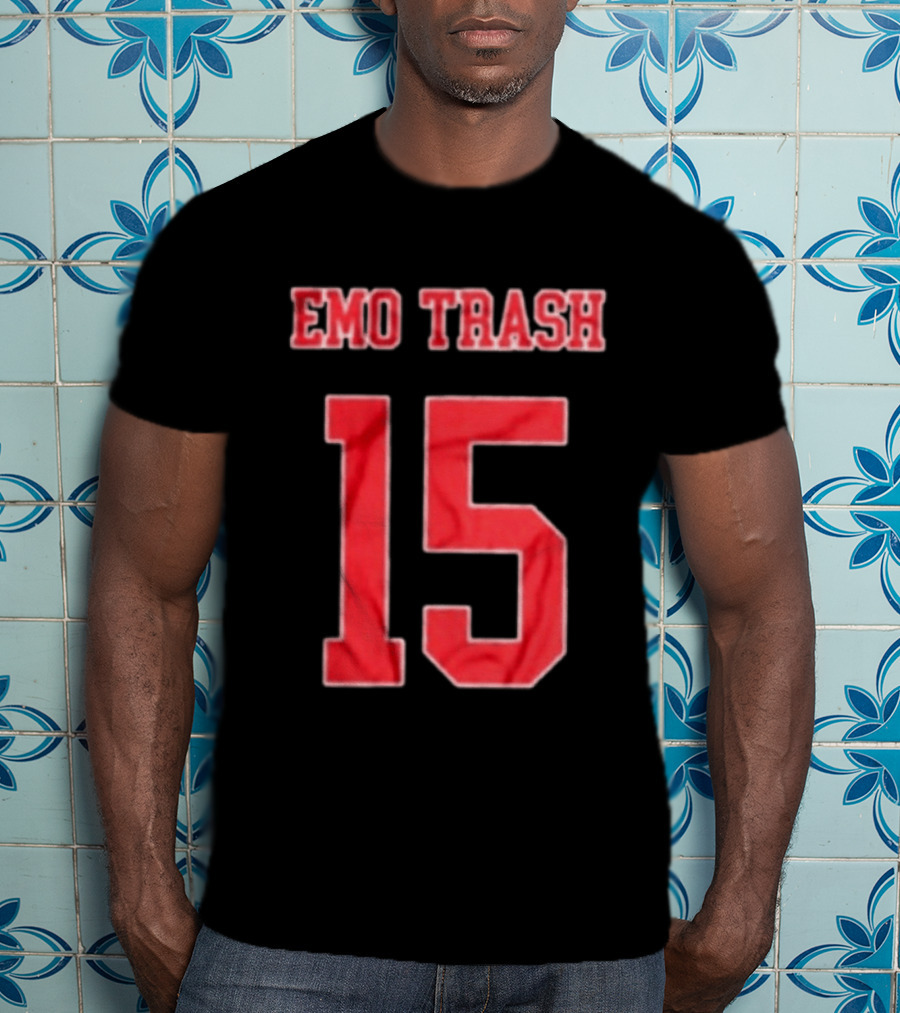 EMO TRASH 15 Retro Sports T-Shirt