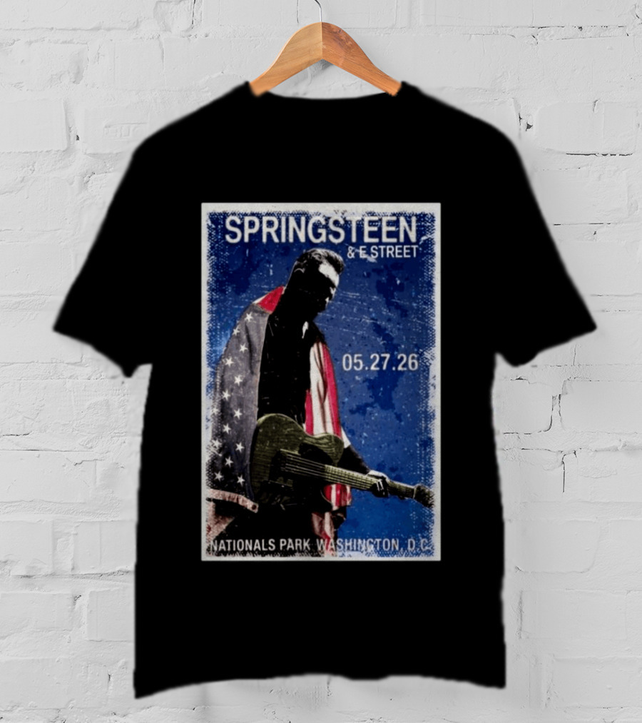 SPRINGSTEEN & E STREET Nationals Park Washington D.C. 05.27.26 T-Shirt