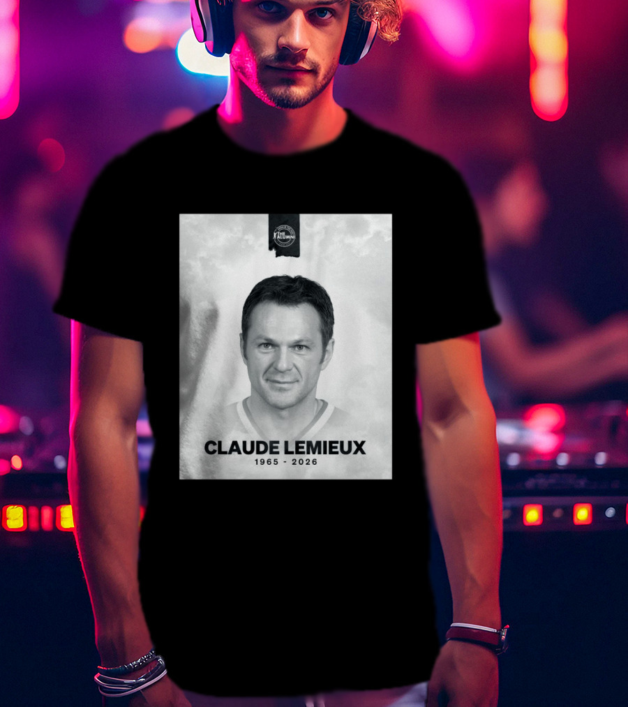 The Alumni Claude Lemieux 1965 2026 T-Shirt