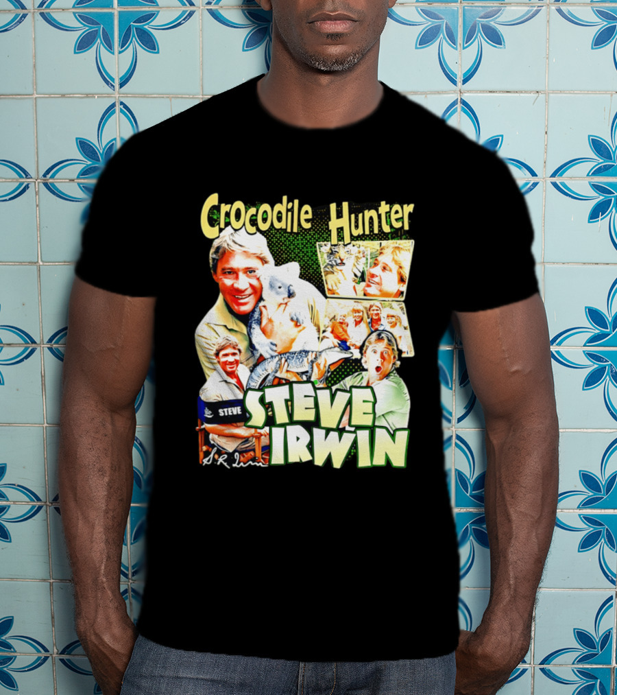 Crocodile Hunter Steve Irwin Wildlife Adventure T-Shirt