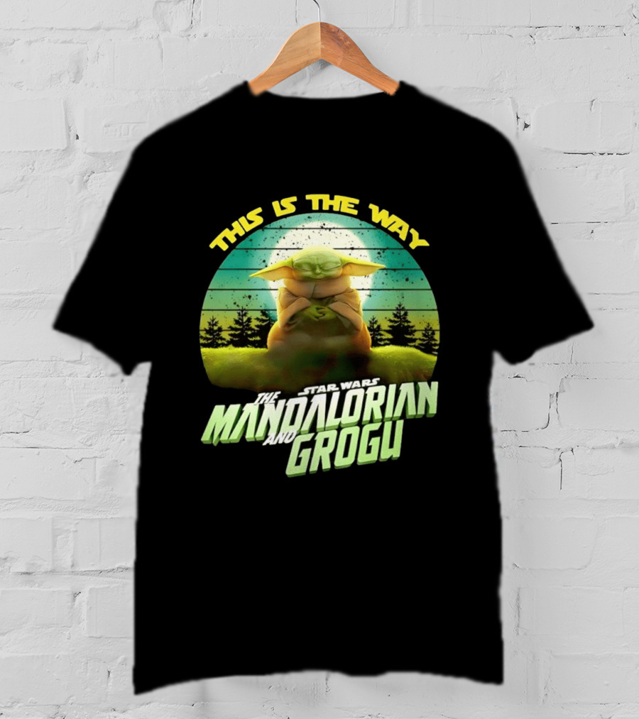 Star Wars The Mandalorian And Grogu This Is The Way T-Shirt