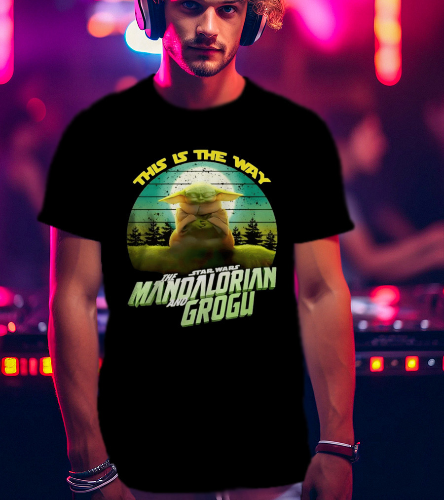 Star Wars The Mandalorian And Grogu This Is The Way T-Shirt