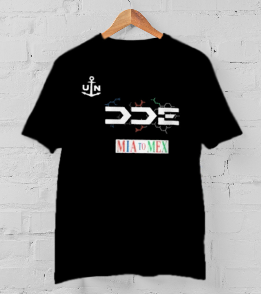 DDE Garage MIA To MEX Rally Life Is Too Short To Drive Boring Cars Anchor T-Shirt