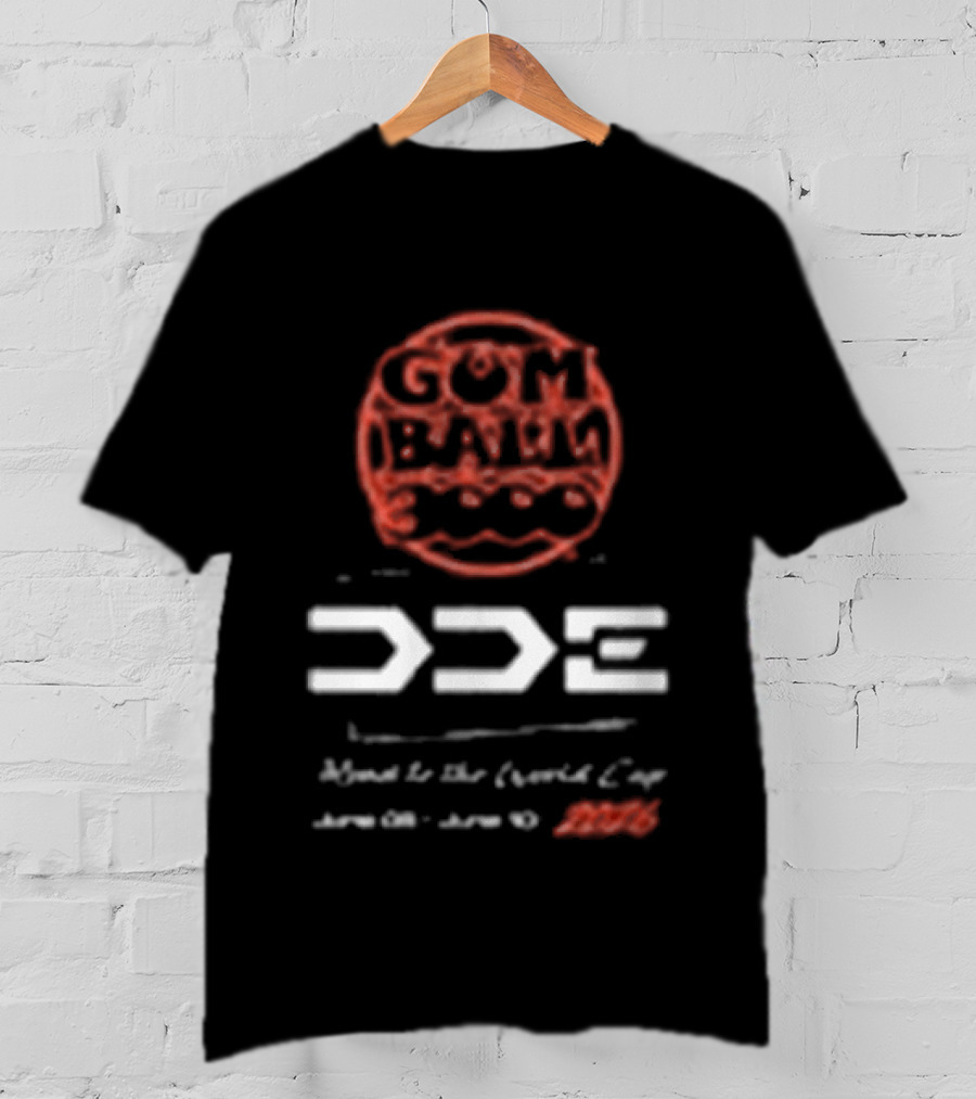 Gumball 3000 DDE Garage Miami To Mexico X City Rally 2023 T-Shirt