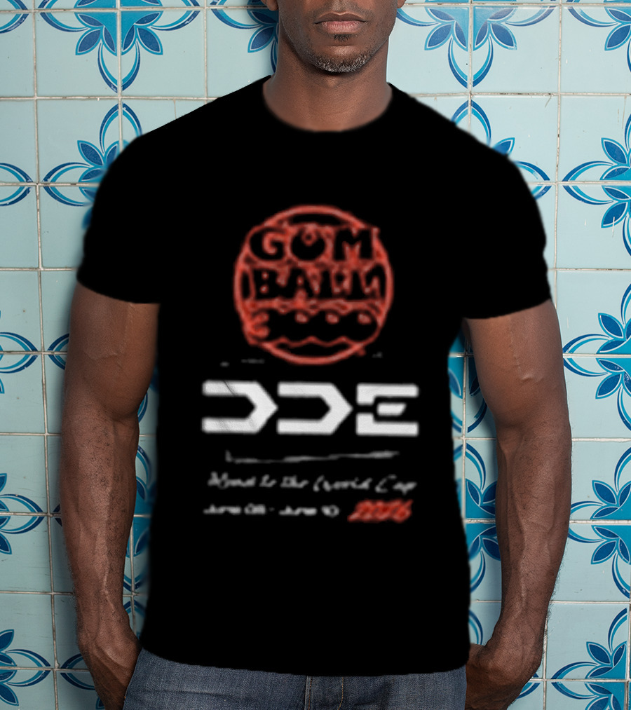 Gumball 3000 DDE Garage Miami To Mexico X City Rally 2023 T-Shirt