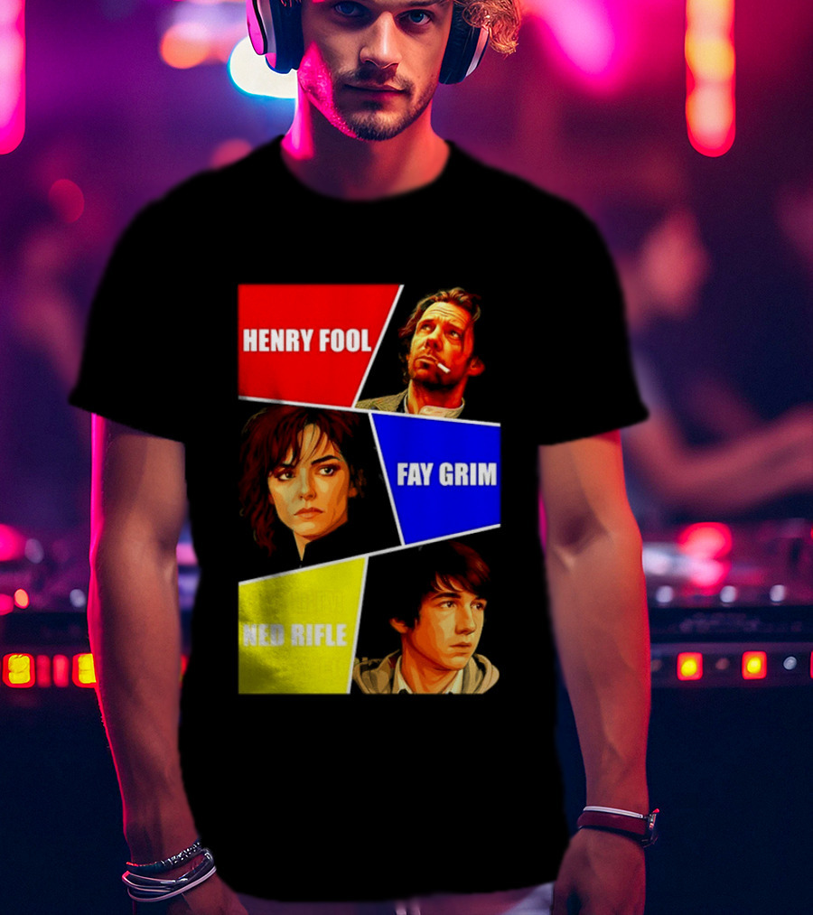 Henry Fool Fay Grim Ned Rifle Trilogy Hal Hartley Series T-Shirt