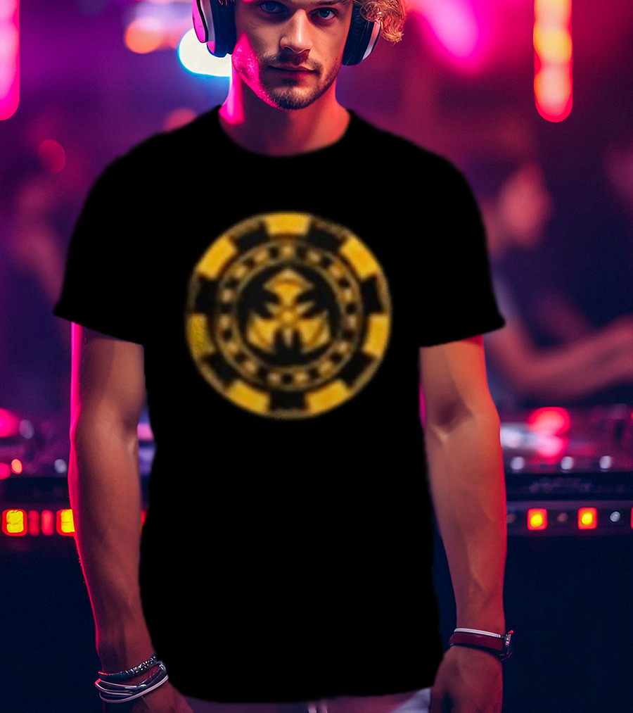 Dominator Festival 01 Line Up Black Yellow T-Shirt