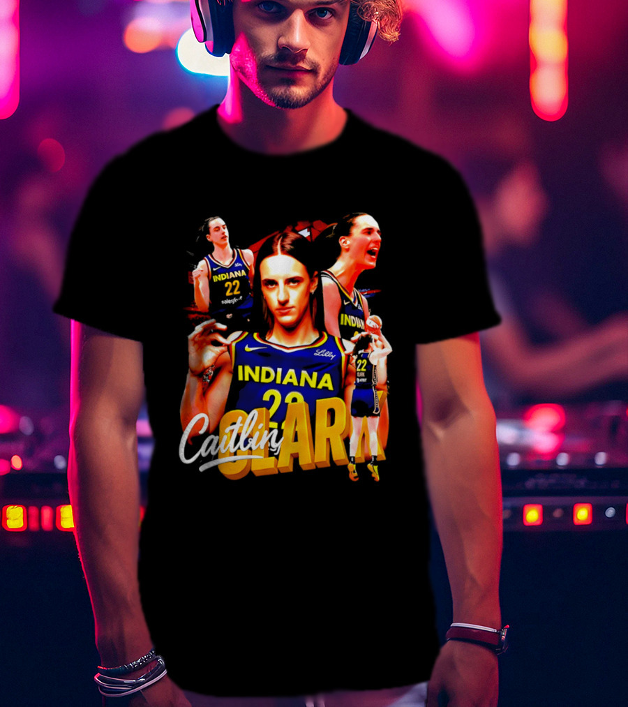 Indiana Fever Caitlin Clark 22 Jersey T-Shirt