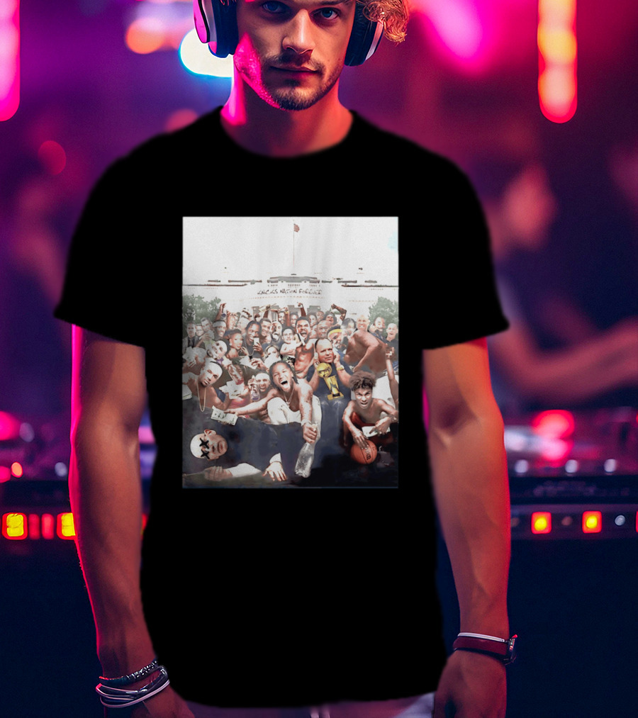 Knicks Nation Forever With Gathering Of Celebratory Fans And Players T-Shirt