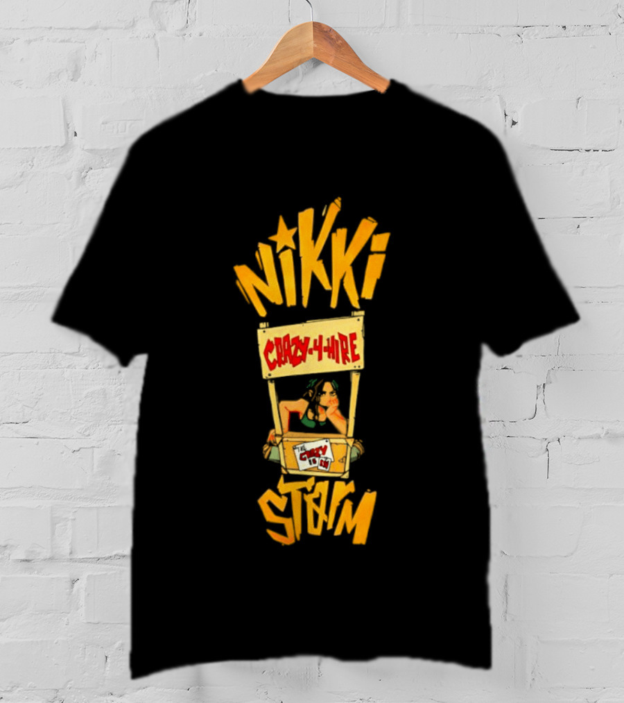Nikki Crazy4Hire Storm T-Shirt