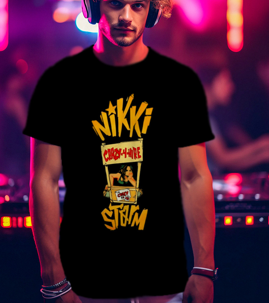 Nikki Crazy4Hire Storm T-Shirt