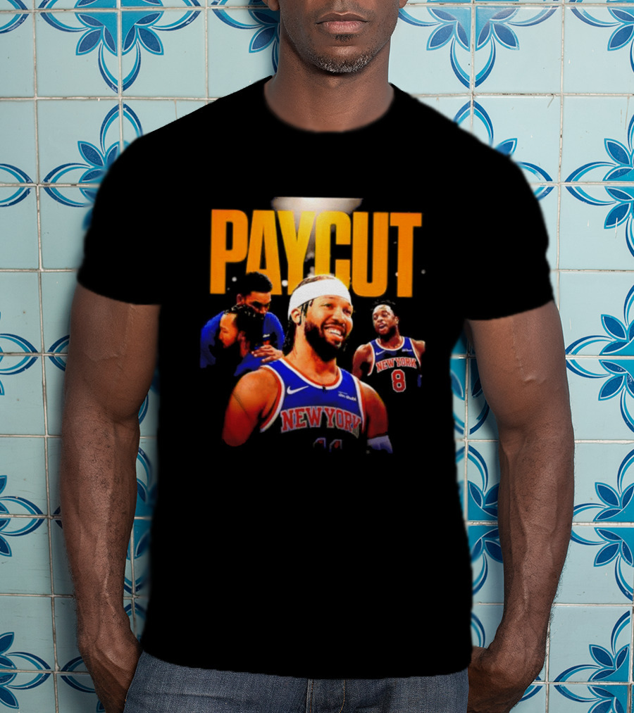 New York Basketball Paycut Jalen Brunson Knicks Edition T-Shirt