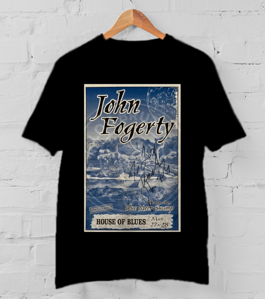 John Fogerty Blue Moon Swamp Tour House Of Blues May 27 28 2026 T-Shirt