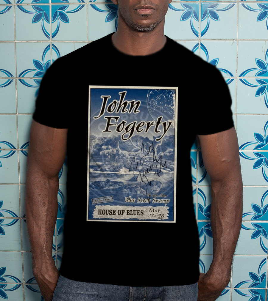 John Fogerty Blue Moon Swamp Tour House Of Blues May 27 28 2026 T-Shirt