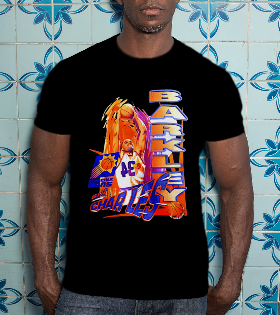 Phoenix Suns Barkley 34 Sir Charles NBA Legends T-Shirt