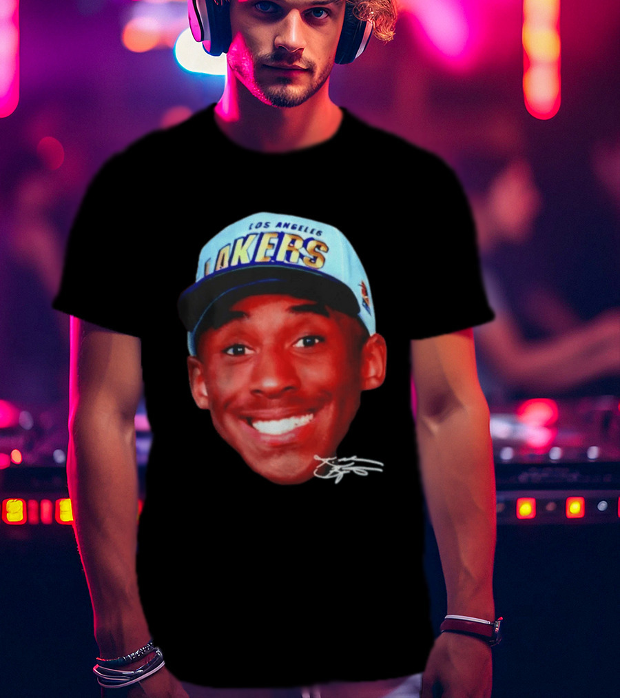 Los Angeles Lakers Kobe Bryant NBA Iconic Fan Gear T-Shirt