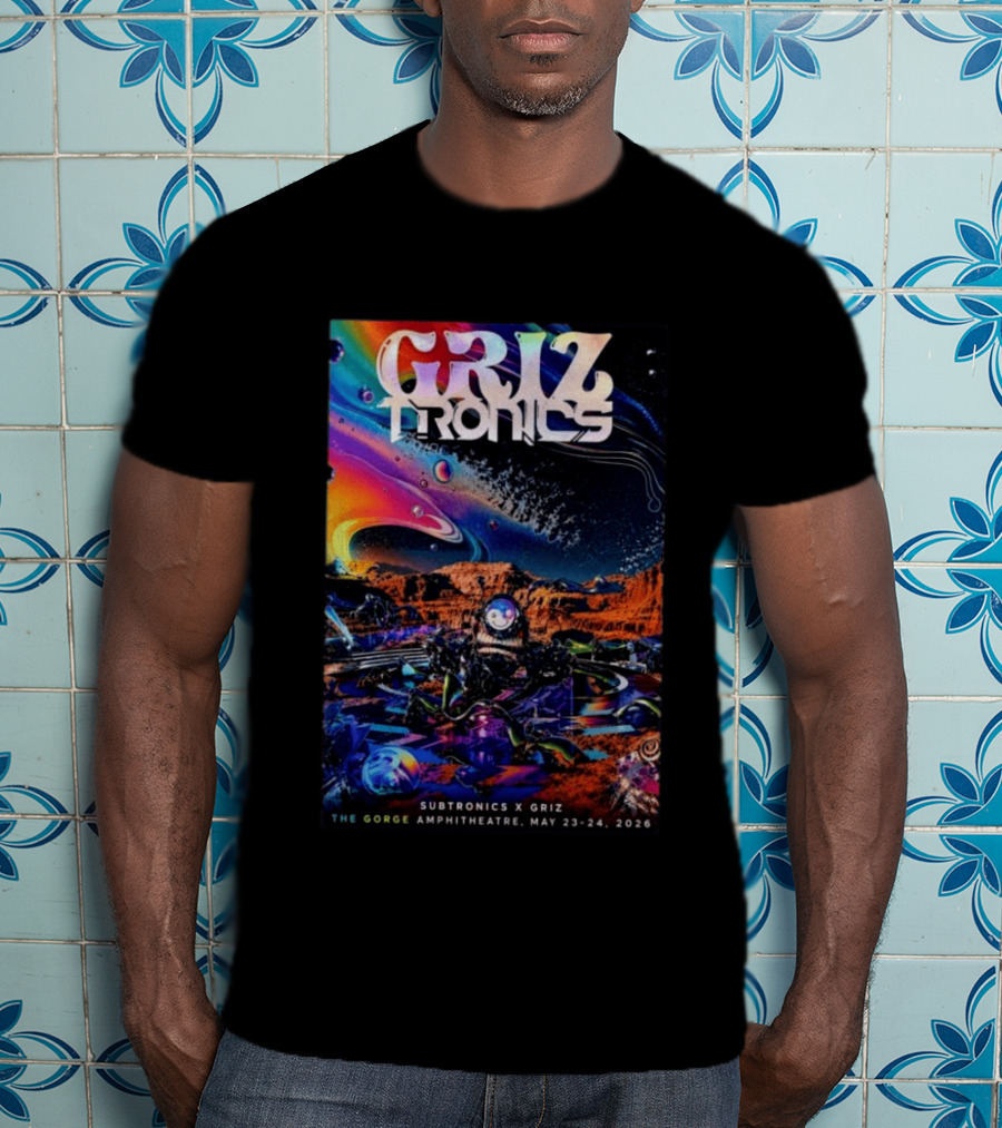 GRiZTRONICS Subtronics The Gorge Amphitheatre May 23 24, 2026 T-Shirt